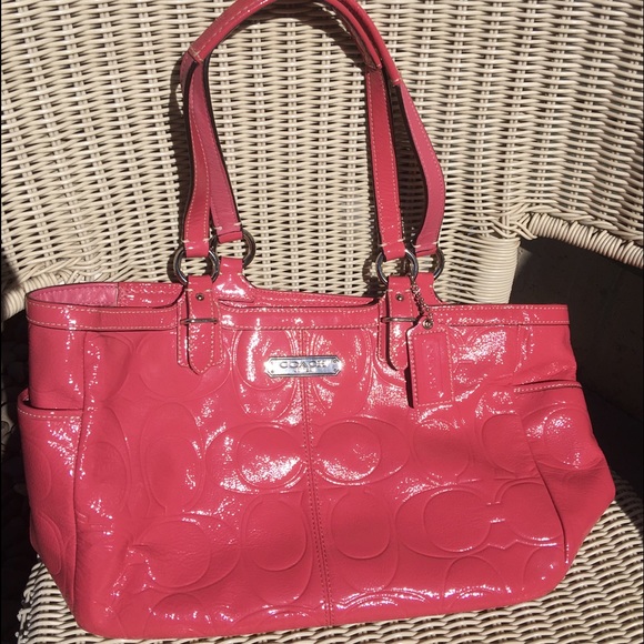 Pink Coach purse