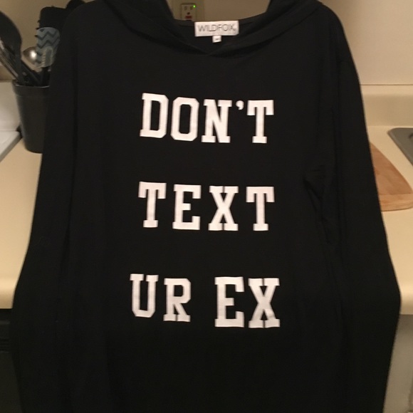 SOLD- Wildfox don't text your ex - EUC!