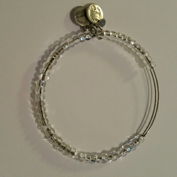 Alex and ani Clear shimmering seabead
