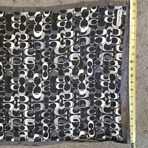 AUTHENTIC COACH SILK SCARF