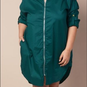 Sexy green lightweight dress