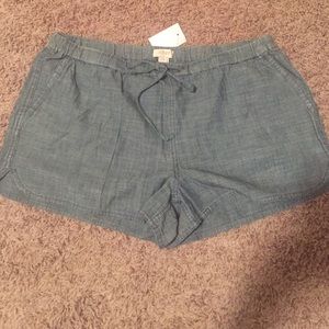 J Crew denim shorts