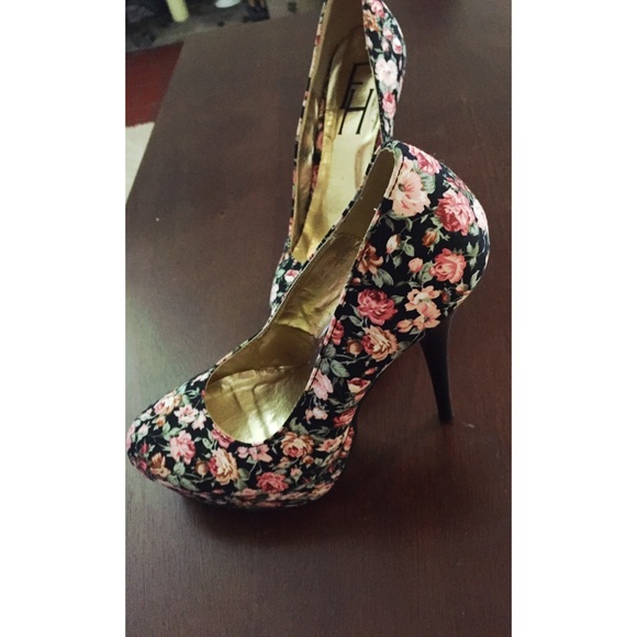 Floral Heels
