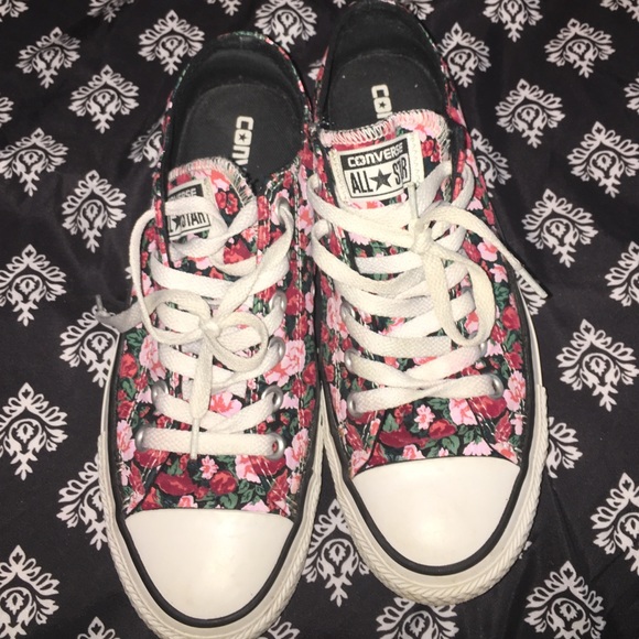 Floral converse MAKE AN OFFFER