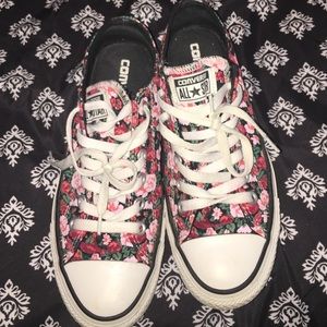 Floral converse MAKE AN OFFFER