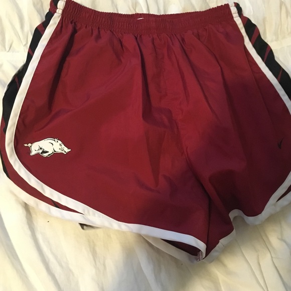 Womens Nike Dri-Fit Arkansas Razorback shorts