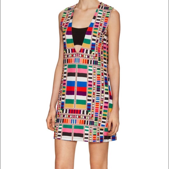 Mara Hoffman Printed bandeau shift dress