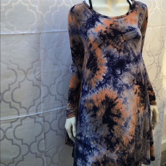 ❗️SALE❗️HP9/12 Alaia Tie Dye A-Line Tunic NWOT - Picture 2 of 4