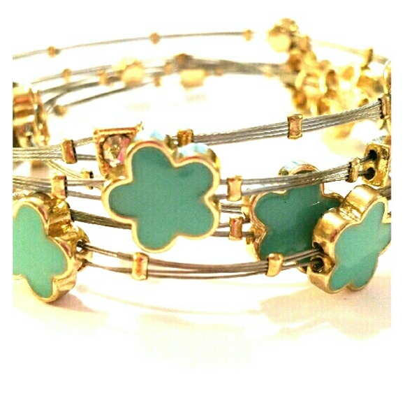 Set of 5  whisper bracelets