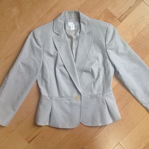 LOFT mini-stripe blazer