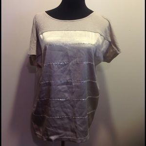 4/$10 Dana Buchman Sequined Top