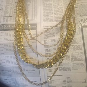 Long chain necklace