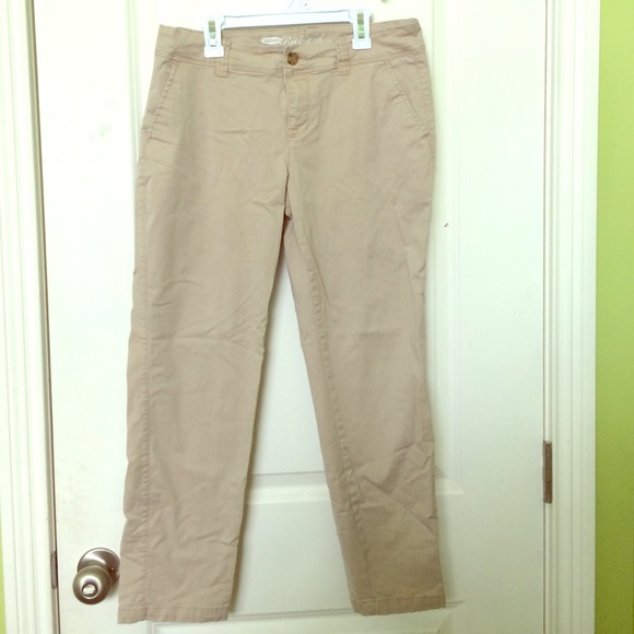 Old Navy Boyfriend Cropped Pants