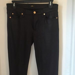 Faux leather pants 7 for all mankind