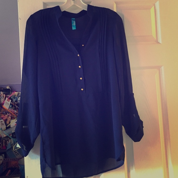 Baby blue blouse purchased at Francesscas