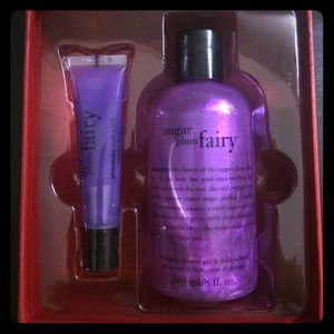 Philosophy lip gloss & body wash/shampoo combo