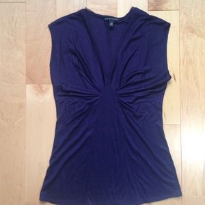 Banana Republic deep-v blouse