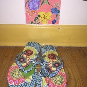 Vera Bradley Flip Flops