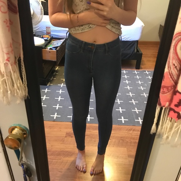 High Waisted h&m skinny jeans - Picture 4 of 5