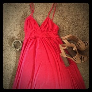 Victoria's Secret 💘 Flirty Pink Floor Length Maxi