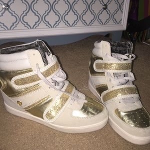 Baby Phat Tennis Shoe Wedges .