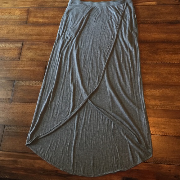 GAP wrap high-low maxi skirt