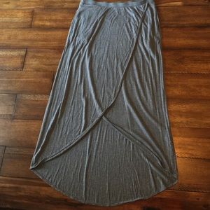 GAP wrap high-low maxi skirt