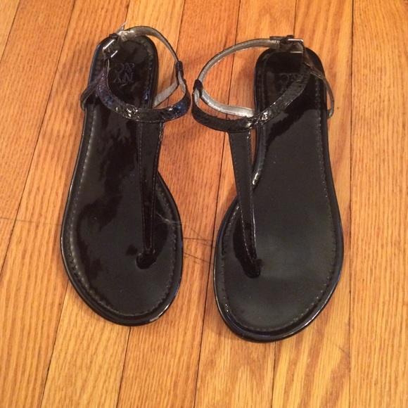 Shiny summer sandals