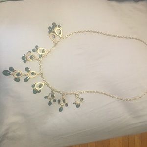 Gold necklace