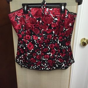 White House Black Market bustier