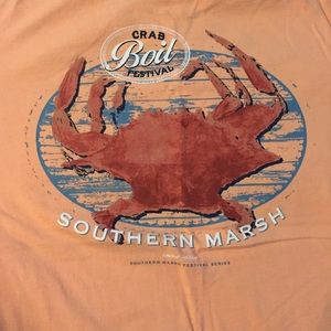 Southern Marsh short sleeve t-shirt w front pocket
