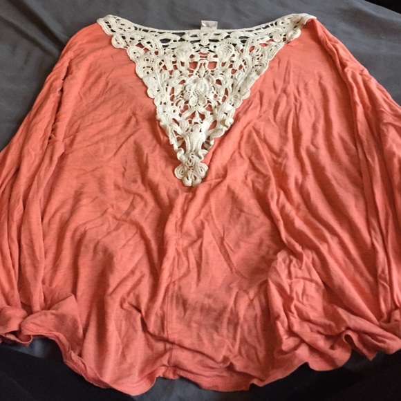Coral top. - Picture 2 of 2