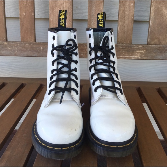 Dr. Martens Shoes - White Doc Martens