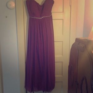 Bari Jay Raspberry Bridesmaid Dress, size 28XL