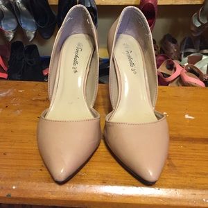 Nude heels