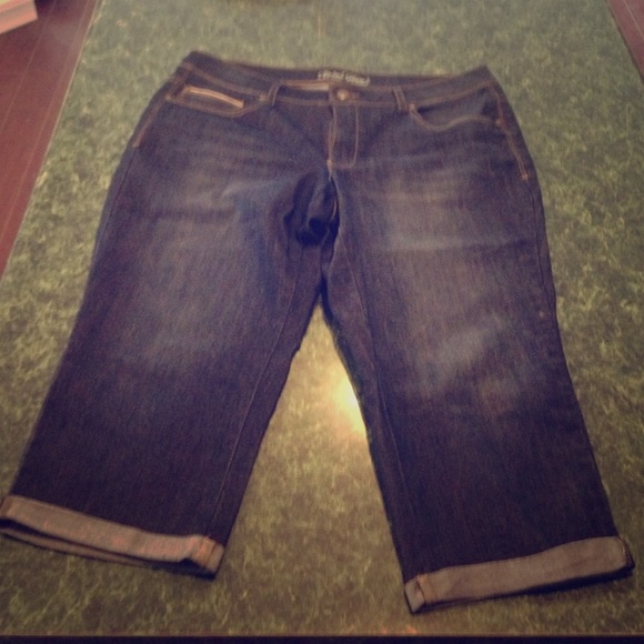 Faded Glory Denim Capri
