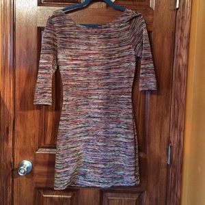 Sexy form fitting dress.