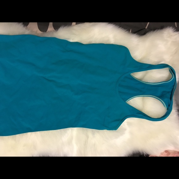 lululemon athletica Tops - Lululemon athletica cool racer back turquoise