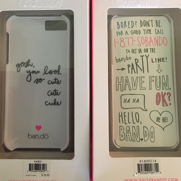 Coque Ban.do Pour IPhone 7 / 6s - Silicone Rose 'I Am Very Busy' - Neuve