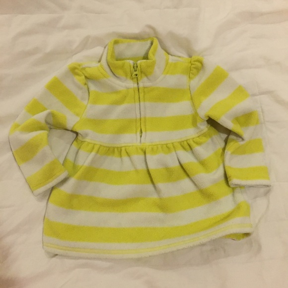 Old Navy Yellow & White 18-24 Month Fleece