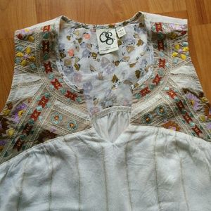 Anthropologie tank blouse