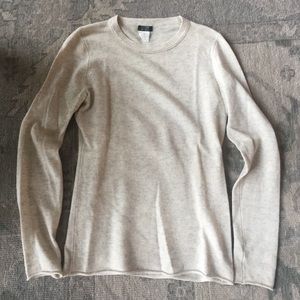 J. Crew cashmere long sleeved T in grey sz xs
