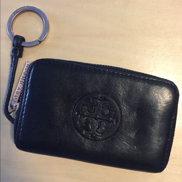 Tory Burch coin purse with key chain
