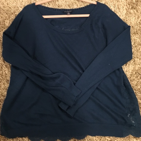 Blue sweater