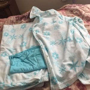 Fleece pajama set