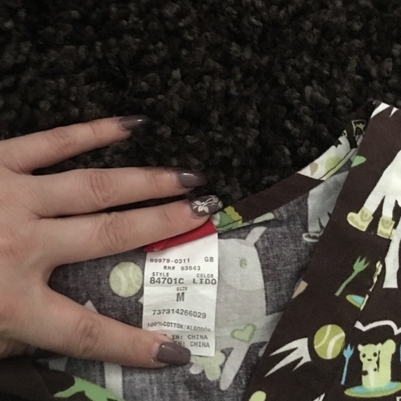 Scrub top - Picture 4 of 4