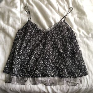 Urban outfitters flower tank