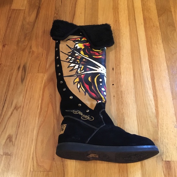 Ed hardy boots