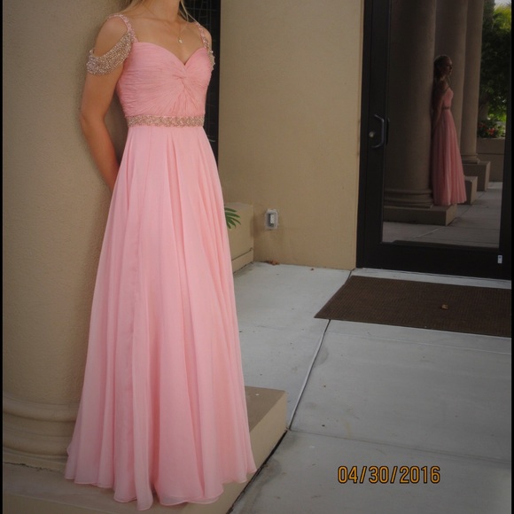 Sherri Hill Prom Dress in Blush Style #: 50086
