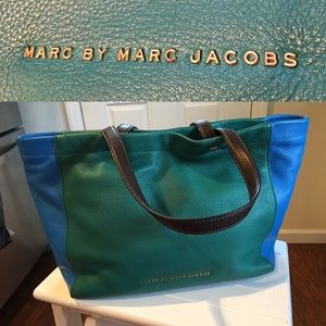 Marc by Marc Jacobs 'what's the T' leather tote